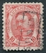 N°0074-1906-LUXEMBOURG-GUILLAUME IV-ROUGE 