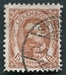 N°0076-1906-LUXEMBOURG-GUILLAUME IV-15C-BRUN/JAUNE 