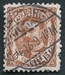 N°0076-1906-LUXEMBOURG-GUILLAUME IV-15C-BRUN/JAUNE 