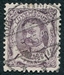 N°0083-1906-LUXEMBOURG-GUILLAUME IV-1F-VIOLET/BRUN 