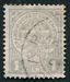 N°0089-1907-LUXEMBOURG-ARMOIRIES-1C-GRIS 