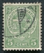 N°0092-1907-LUXEMBOURG-ARMOIRIES-5C-VERT 