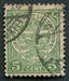 N°0092-1907-LUXEMBOURG-ARMOIRIES-5C-VERT 