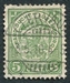 N°0092-1907-LUXEMBOURG-ARMOIRIES-5C-VERT 