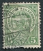 N°0092-1907-LUXEMBOURG-ARMOIRIES-5C-VERT 