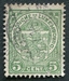 N°0092-1907-LUXEMBOURG-ARMOIRIES-5C-VERT 