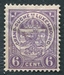 N°0093-1907-LUXEMBOURG-ARMOIRIES-6C-VIOLET 