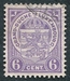 N°0093-1907-LUXEMBOURG-ARMOIRIES-6C-VIOLET 