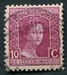 N°0095-1914-LUXEMBOURG-DUCHESSE M.ADELAIDE-10C-LIE DE VIN 