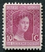 N°0095-1914-LUXEMBOURG-DUCHESSE M.ADELAIDE-10C-LIE DE VIN 