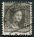 N°0097-1914-LUXEMBOURG-DUCHESSE M.ADELAIDE-15C-GRIS BRUN 