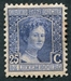 N°0099-1914-LUXEMBOURG-DUCHESSE M.ADELAIDE-25C-BLEU 