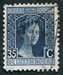 N°0101-1914-LUXEMBOURG-DUCHESSE M.ADELAIDE-35C-BLEU FONCE 