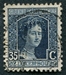 N°0101-1914-LUXEMBOURG-DUCHESSE M.ADELAIDE-35C-BLEU FONCE 