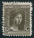 N°0097-1914-LUXEMBOURG-DUCHESSE M.ADELAIDE-15C-GRIS BRUN 