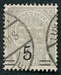 N°0111A-1916-LUXEMBOURG-ARMOIRIES-5 S/1C-GRIS 