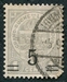 N°0111A-1916-LUXEMBOURG-ARMOIRIES-5 S/1C-GRIS 