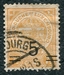 N°0112A-1916-LUXEMBOURG-ARMOIRIES-5C S/7C1/2-JAUNE FONCE 