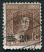 N°0115-1916-LUXEMBOURG-DUCHESSE MARIE ADELAIDE-20 S 17C1/2 