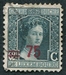 N°0116-1916-LUXEMBOURG-DUCHESSE M.ADELAIDE-75C S/62C1/2-VERT 