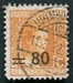 N°0117-1916-LUXEMBOURG-DUCHESSE M.ADELAIDE-80 S/87C1/2-ORANG 