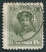 N°0120-1921-LUXEMBOURG-GRDE DUCHESSE CHARLOTTE-3C-OLIVE 