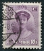 N°0121-1921-LUXEMBOURG-GRDE DUCHESSE CHARLOTTE-6C-VIOLET 
