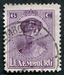 N°0121-1921-LUXEMBOURG-GRDE DUCHESSE CHARLOTTE-6C-VIOLET 