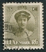 N°0124-1921-LUXEMBOURG-DUCHESSE CHARLOTTE-15C-BRUN/OLIVE 