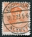 N°0125-1921-LUXEMBOURG-DUCHESSE CHARLOTTE-20C-ROUGE/ORANGE 
