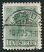 N°0126-1921-LUXEMBOURG-DUCHESSE CHARLOTTE-25C-VERT/GRIS 