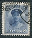 N°0129-1921-LUXEMBOURG-DUCHESSE CHARLOTTE-50C-BLEU 