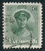 N°0126-1921-LUXEMBOURG-DUCHESSE CHARLOTTE-25C-VERT/GRIS 