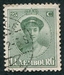 N°0126-1921-LUXEMBOURG-DUCHESSE CHARLOTTE-25C-VERT/GRIS 