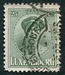 N°0126-1921-LUXEMBOURG-DUCHESSE CHARLOTTE-25C-VERT/GRIS 