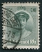 N°0126-1921-LUXEMBOURG-DUCHESSE CHARLOTTE-25C-VERT/GRIS 