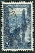 N°0145-1923-LUXEMBOURG-VUE D'ECHTERNACH-3F-BLEU FONCE 