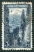 N°0145-1923-LUXEMBOURG-VUE D'ECHTERNACH-3F-BLEU FONCE 