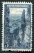 N°0145-1923-LUXEMBOURG-VUE D'ECHTERNACH-3F-BLEU FONCE 