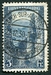 N°0145-1923-LUXEMBOURG-VUE D'ECHTERNACH-3F-BLEU FONCE 