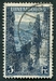 N°0145-1923-LUXEMBOURG-VUE D'ECHTERNACH-3F-BLEU FONCE 