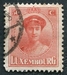 N°0155-1924-LUXEMBOURG-GRDE DUCHESSE CHARLOTTE-50C-ROUGE 