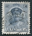 N°0156-1924-LUXEMBOURG-GRDE DUCHESSE CHARLOTTE-75C-BLEU-BLEU 