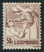 N°0162-1925-LUXEMBOURG-AU PROFIT DE LA CROIX ROUGE-50C 