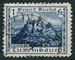 N°0157-1924-LUXEMBOURG-CHATEAU DE VIANDEN-1F-BLEU 