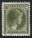 N°0165-1926-LUXEMBOURG-GRDE DUCHESSE CHARLOTTE-10C 