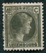 N°0171-1926-LUXEMBOURG-GRDE DUCHESSE CHARLOTTE-40C-BRUN/OLIV 