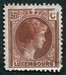 N°0172-1926-LUXEMBOURG-GRDE DUCHESSE CHARLOTTE-50C-BRUN/ROUG 