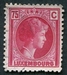 N°0175-1926-LUXEMBOURG-GRDE DUCHESSE CHARLOTTE-75C 