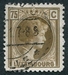 N°0176-1926-LUXEMBOURG-GRDE DUCHESSE CHARLOTTE-75C-BRUN 